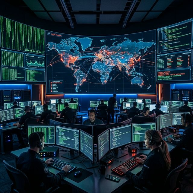 Global Threat Detection Map